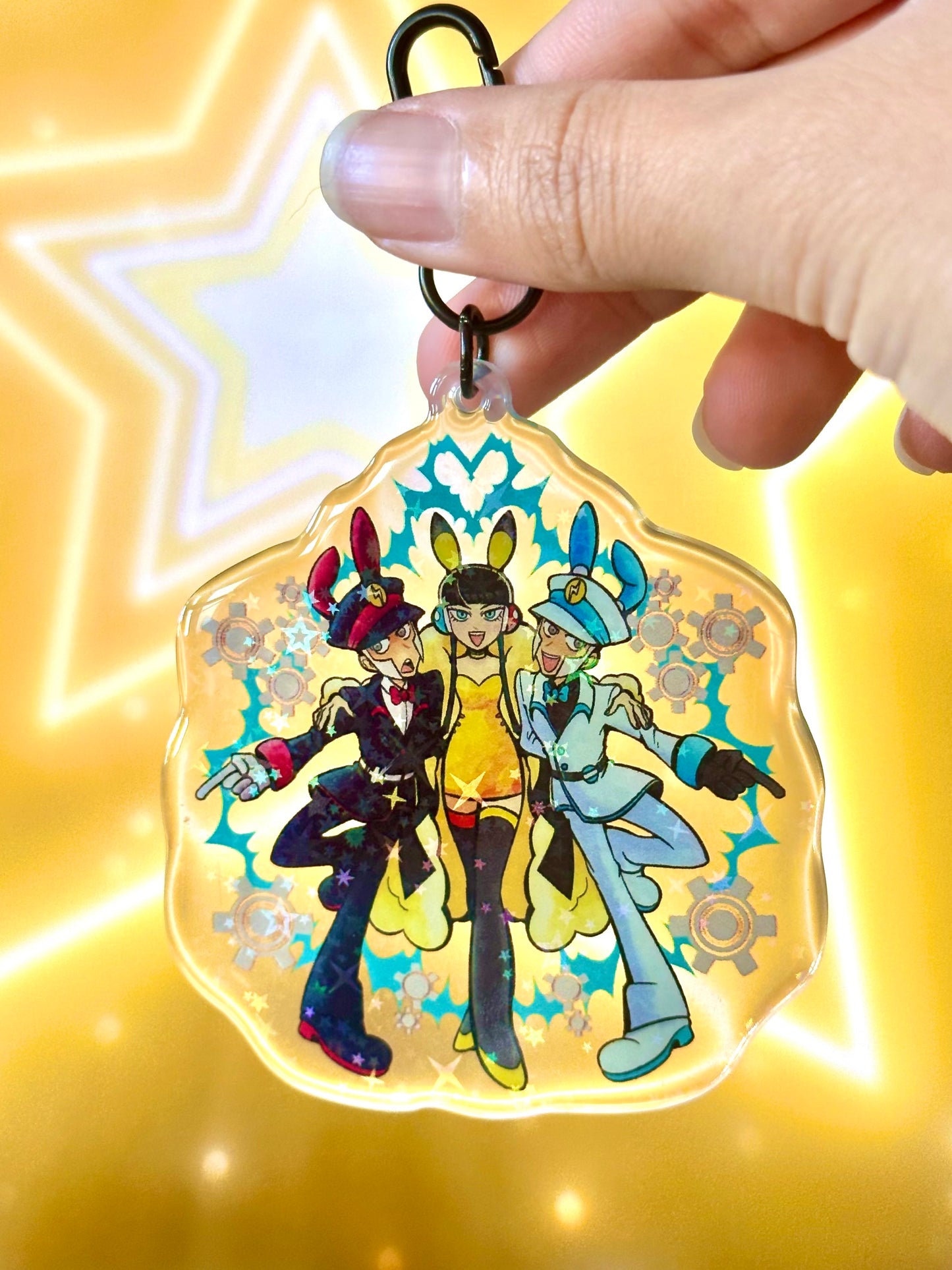 Gear City Trio Charm