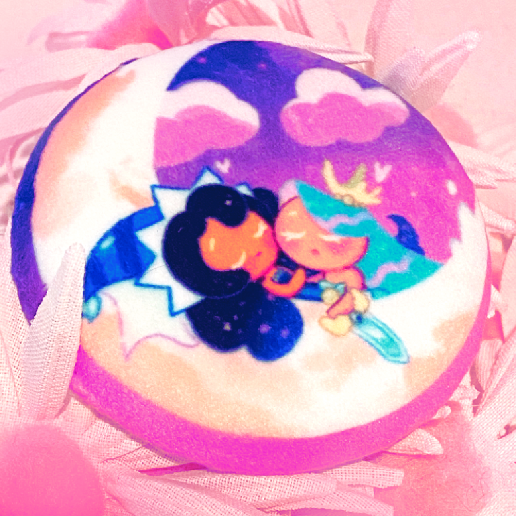 Seamoon Plush Button