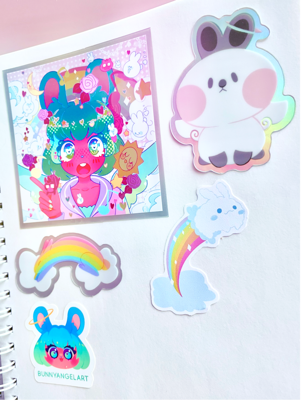 Rainbunny Reuseable Sticker Book