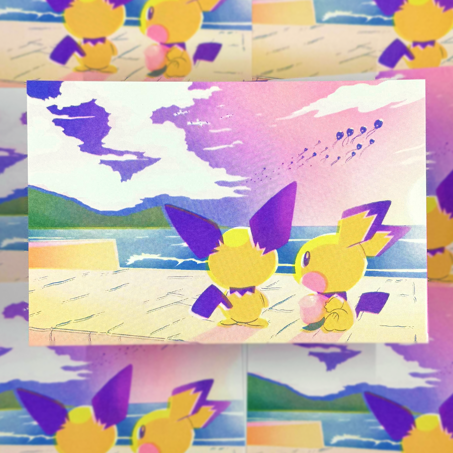 Poke Mini Riso Prints