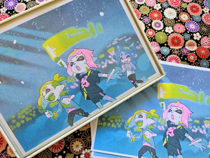 That Night Riso Print