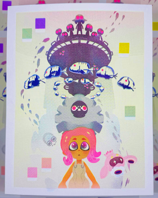 Side Order Riso Print