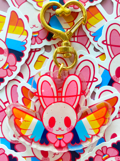 Pride Bunny Charms