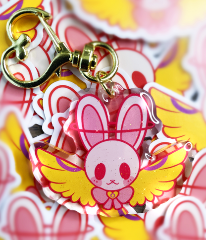 Pride Bunny Charms