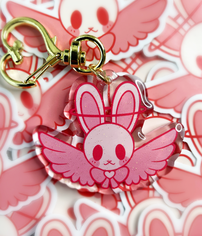 Pride Bunny Charms