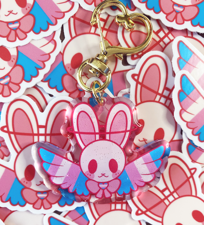 Pride Bunny Charms